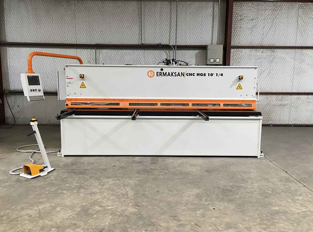 Ermaksan CNCHGS 10′ x 1/4″ Shear