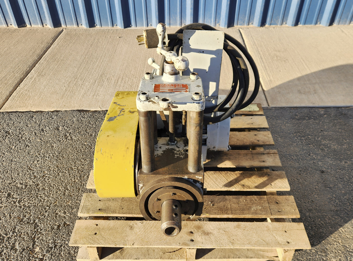 Master Machine Tools Boring Attachment