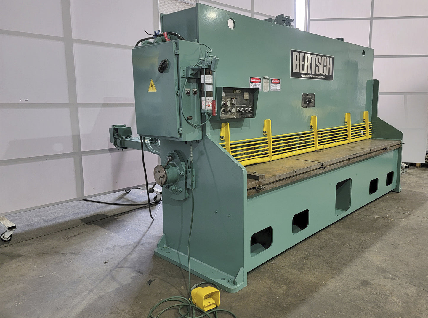 Bertsch Shear 10' x 3/8"