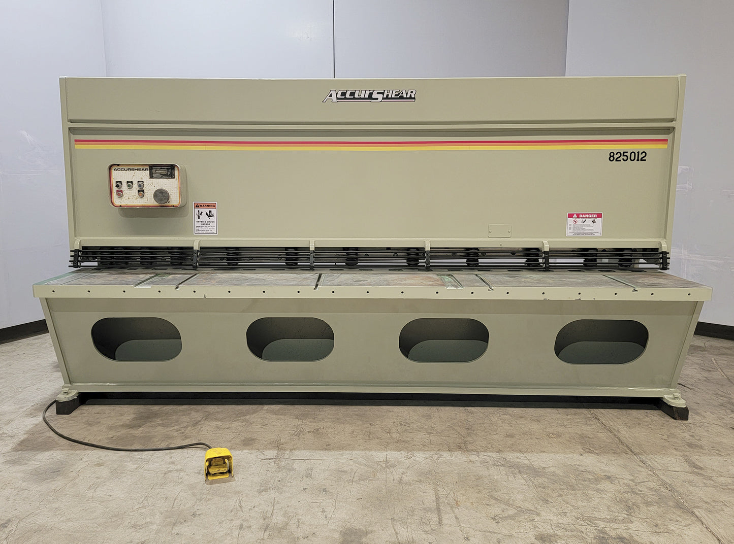 Accurshear 825012 Shear 12' x 1/4"