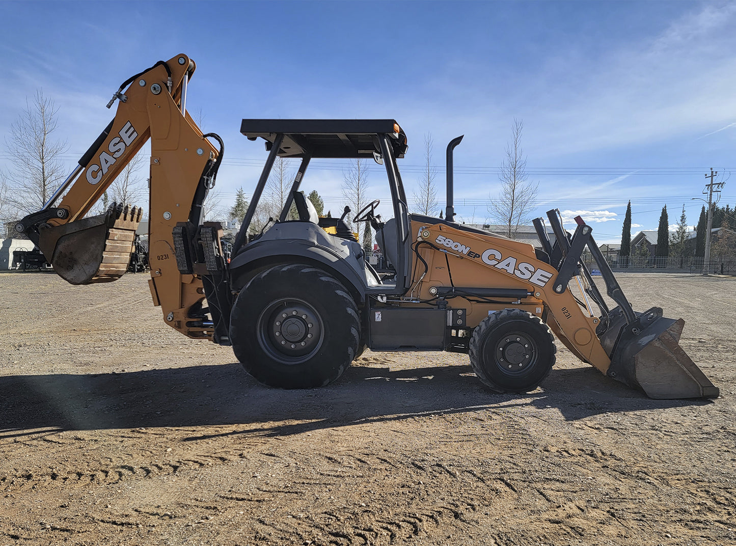 Case 580N EP Backhoe