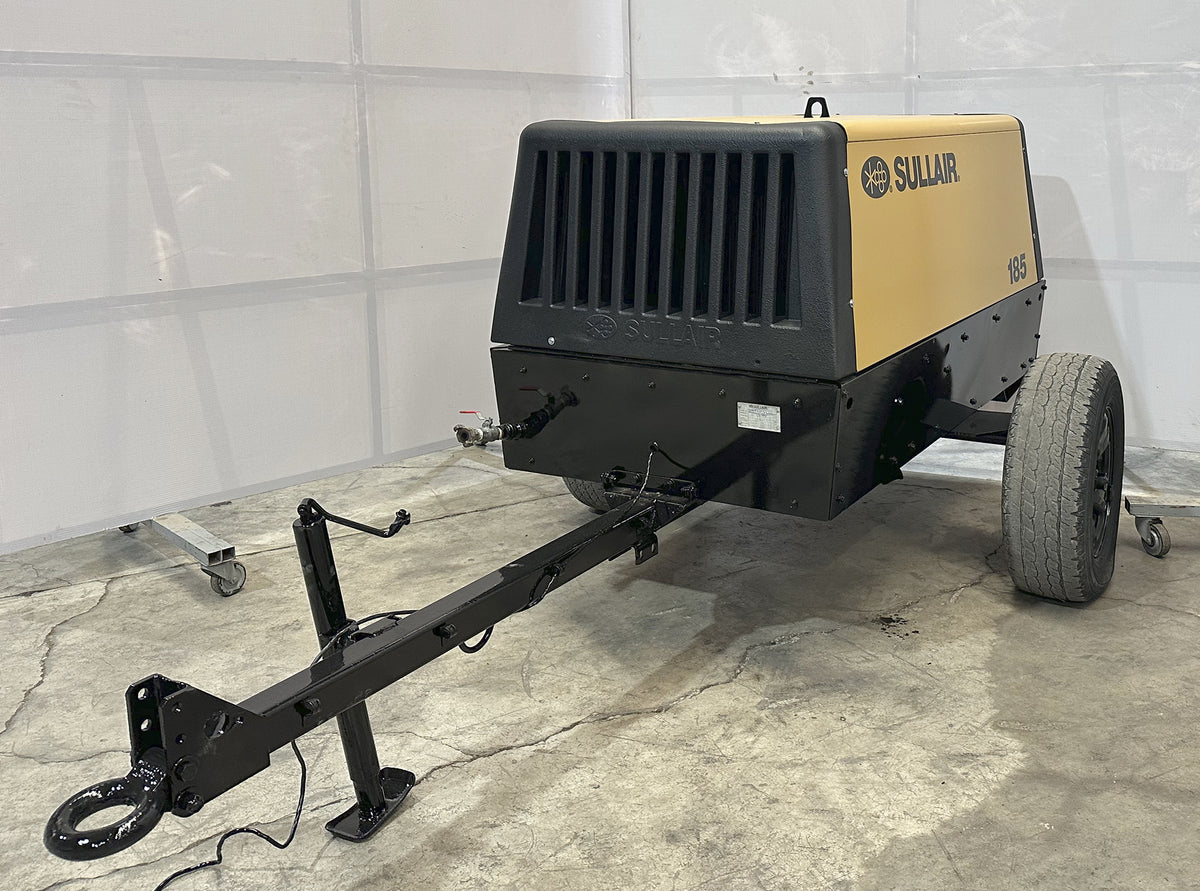 Sullair 185DPQCAT Compressor 80-125psi