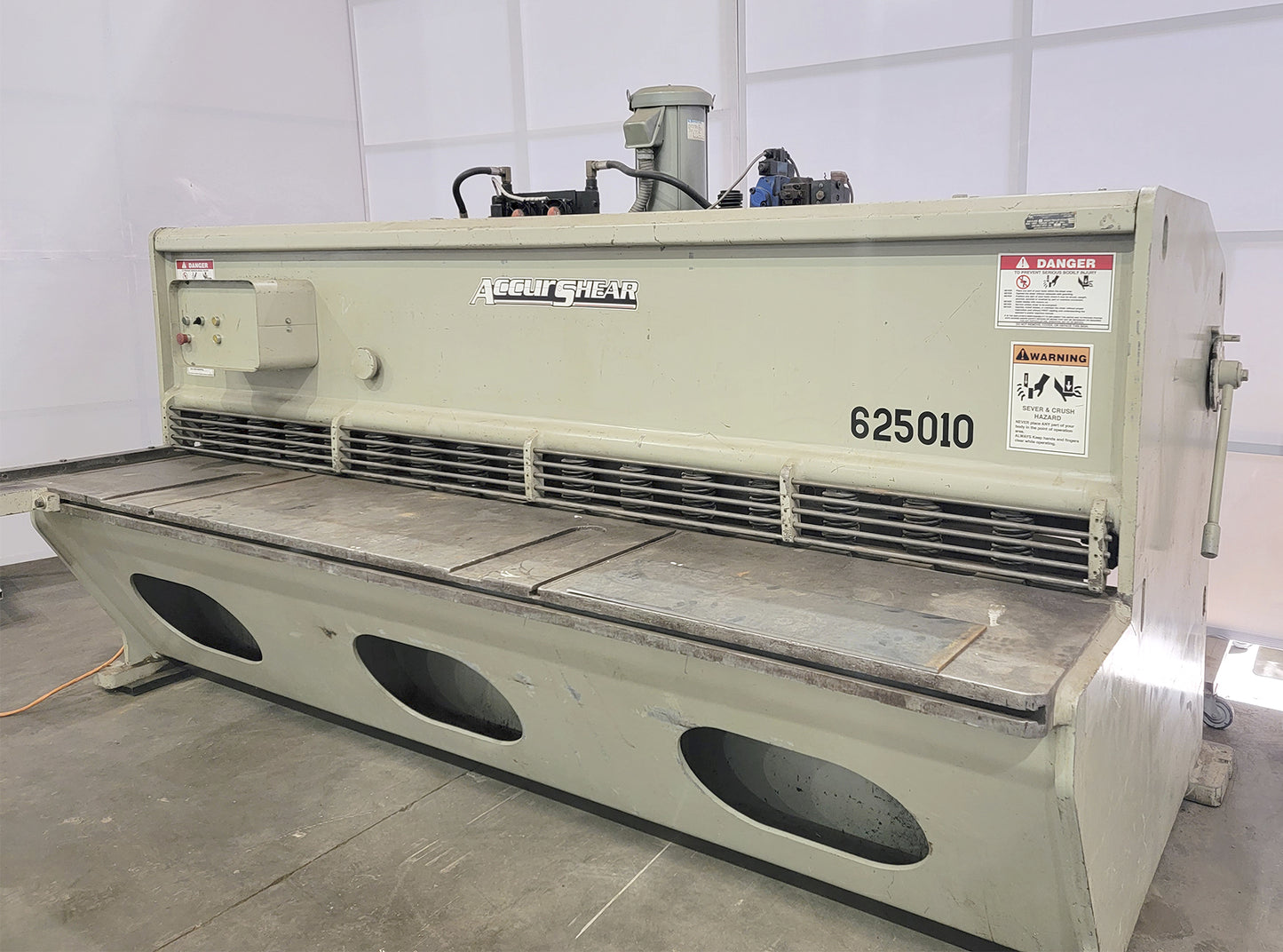 Accurshear 625010 Shear 10' x 1/4"