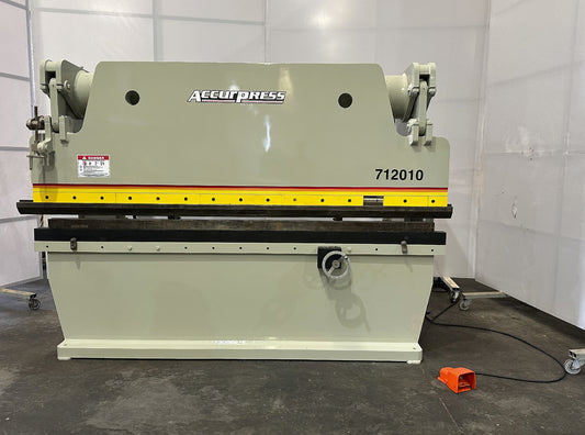 Accurpress 712010 Press Brake 120us ton