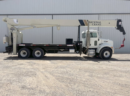 Peterbilt 335 Truck with National Crane 900A Crane