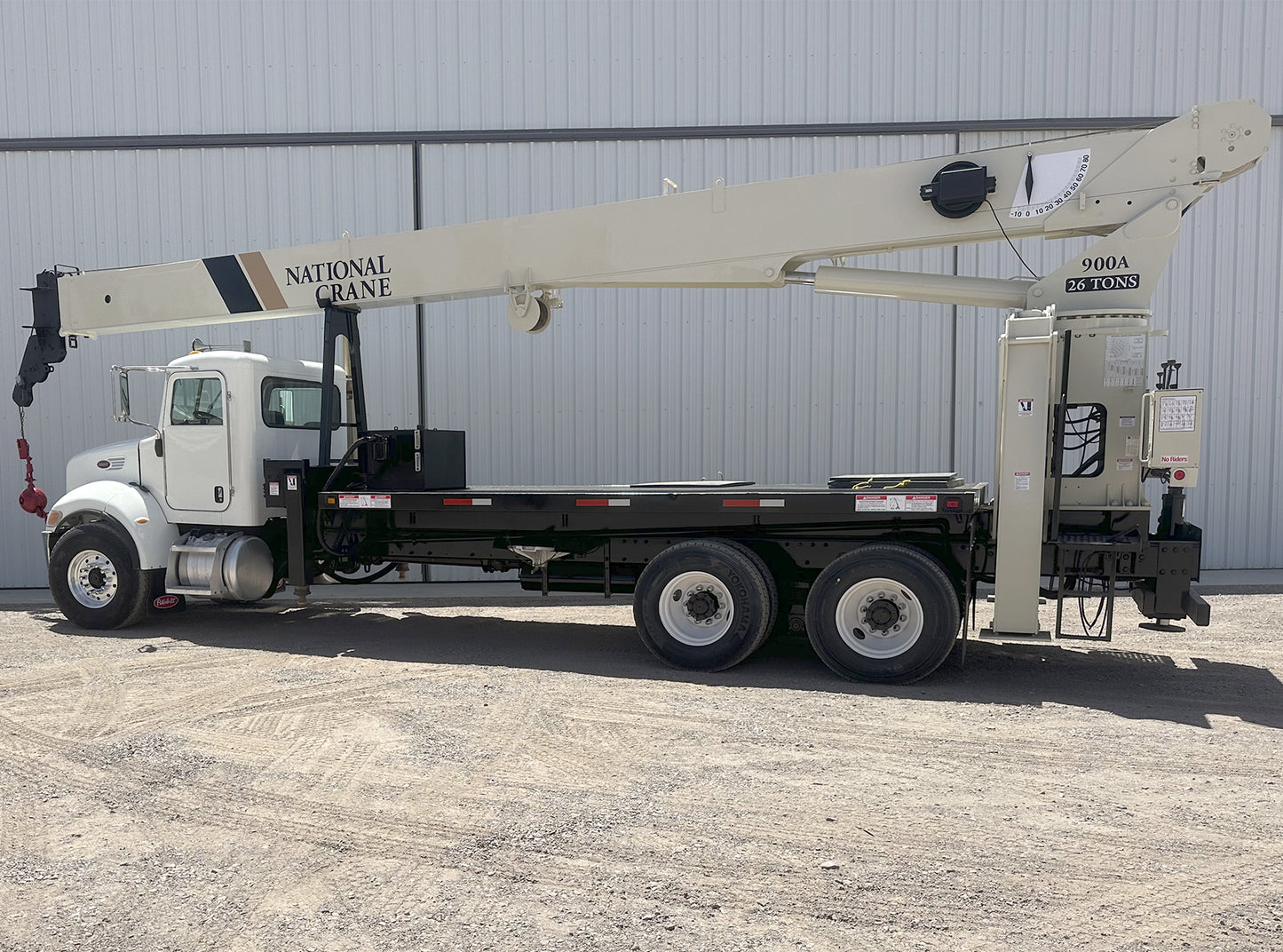 Peterbilt 335 Truck with National Crane 900A Crane