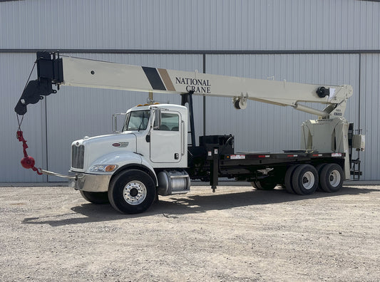 Peterbilt 335 Truck with National Crane 900A Crane