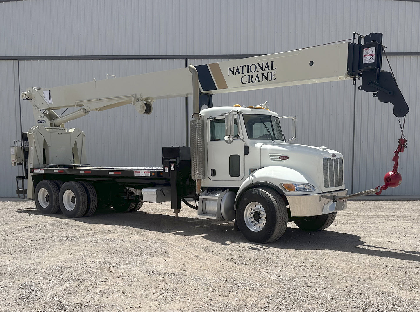 Peterbilt 335 Truck with National Crane 900A Crane