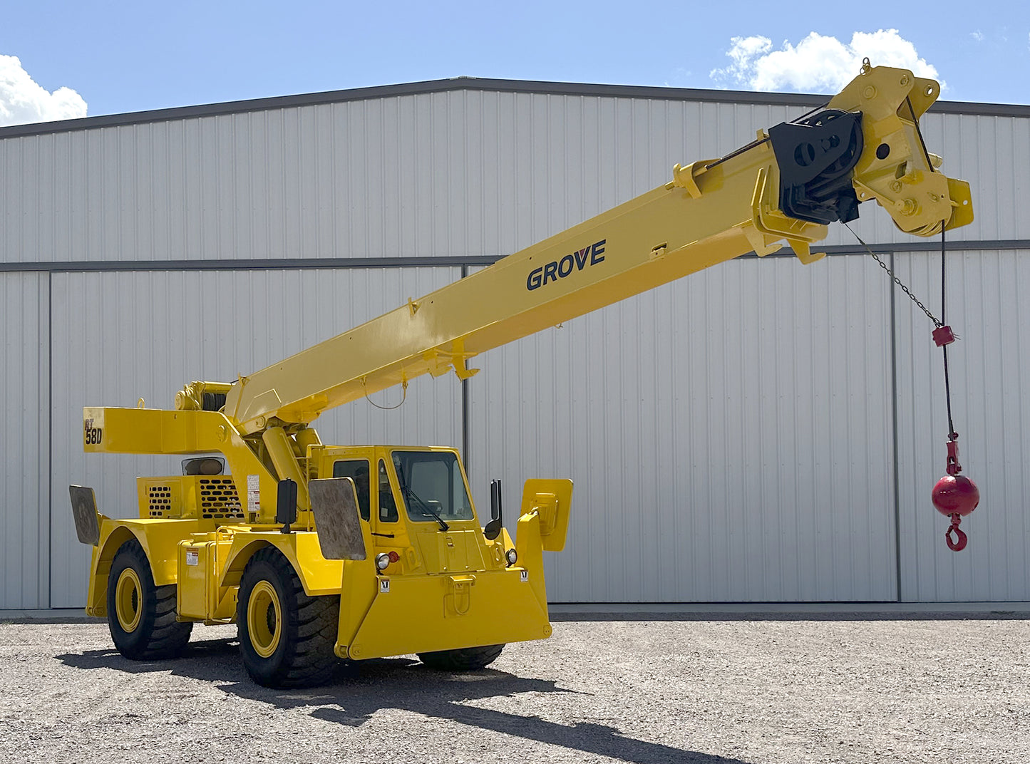 Grove RT58D Crane 20us ton