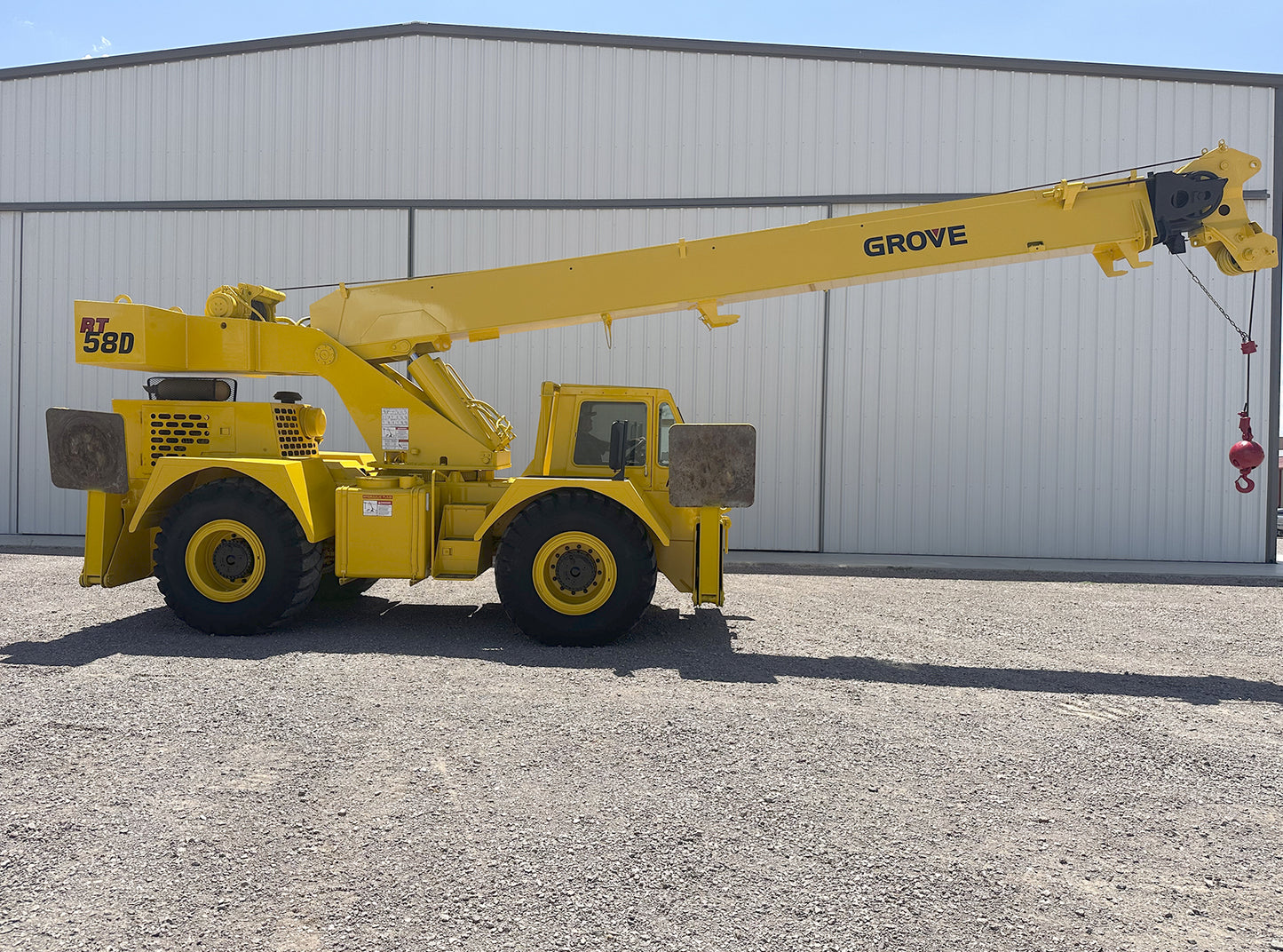 Grove RT58D Crane 20us ton
