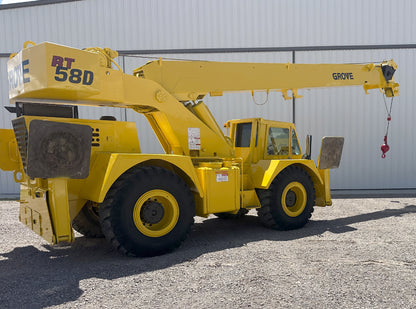Grove RT58D Crane 20us ton