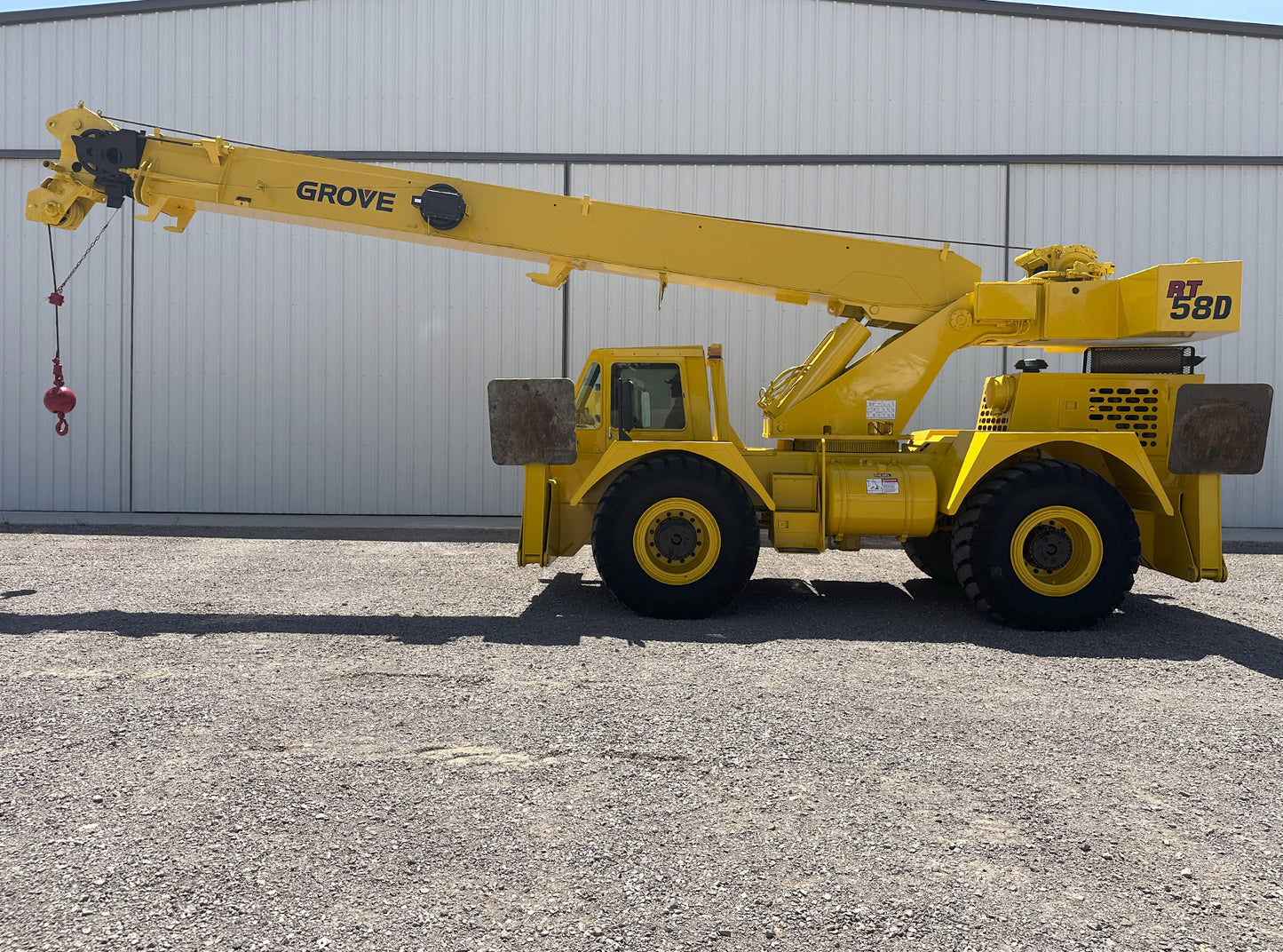 Grove RT58D Crane 20us ton