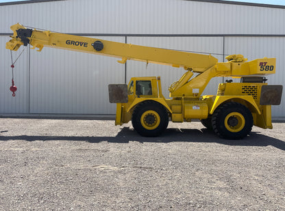 Grove RT58D Crane 20us ton