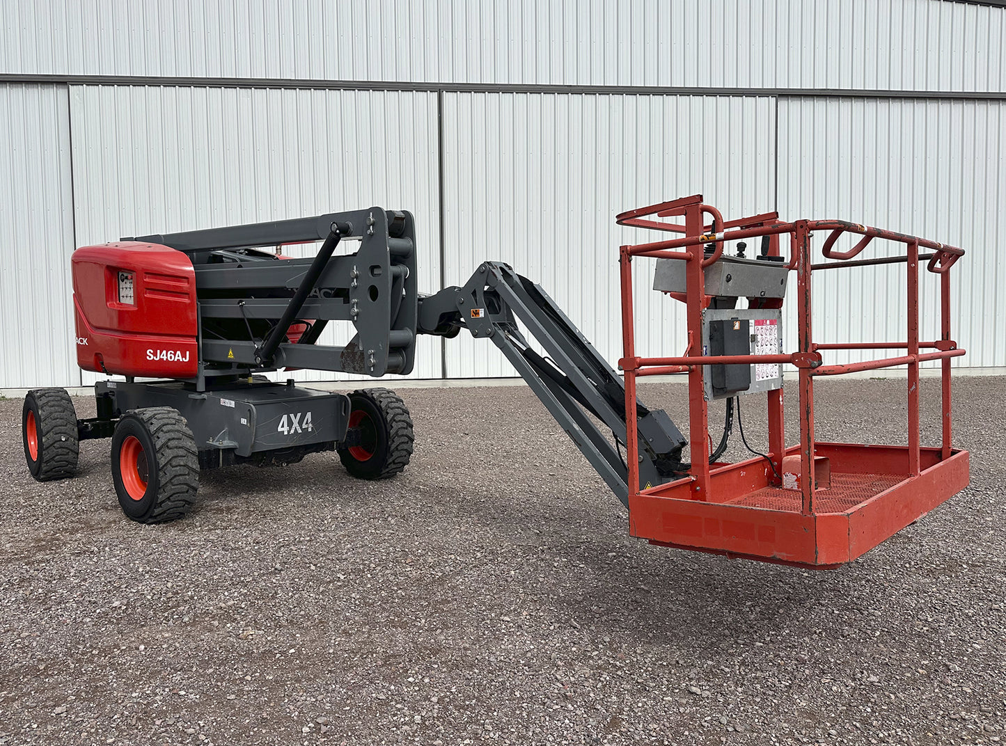 SkyJack SJ46AJ Man Lift 500lbs
