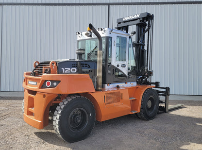 Doosan D120S-7 Forklift 25,000lbs