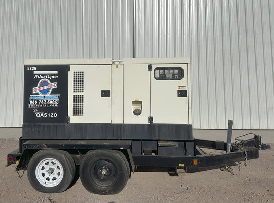 Atlas Copco QAS 120 JDS Generator 95KW