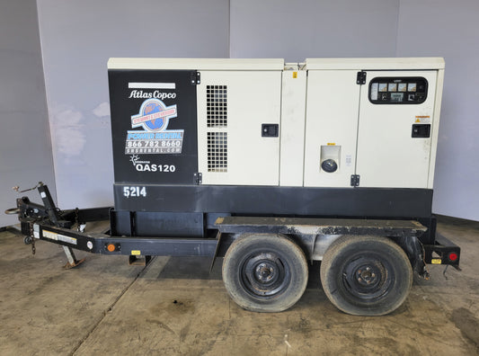 Atlas Copco QAS 120 JDS Generator 95KW