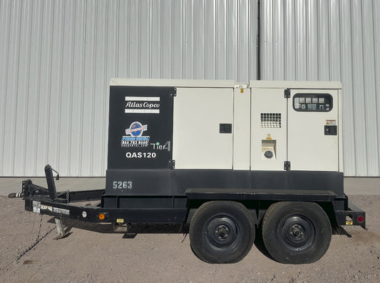 Atlas Copco QAS 120 IT4 Generator 95KW