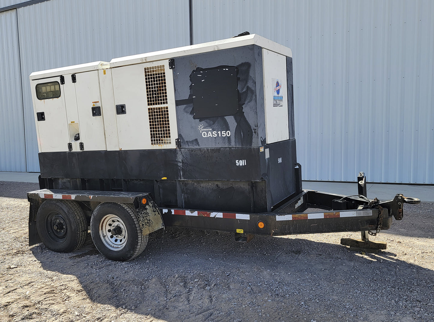 Atlas Copco QAS 150 JDS Generator 115 KW