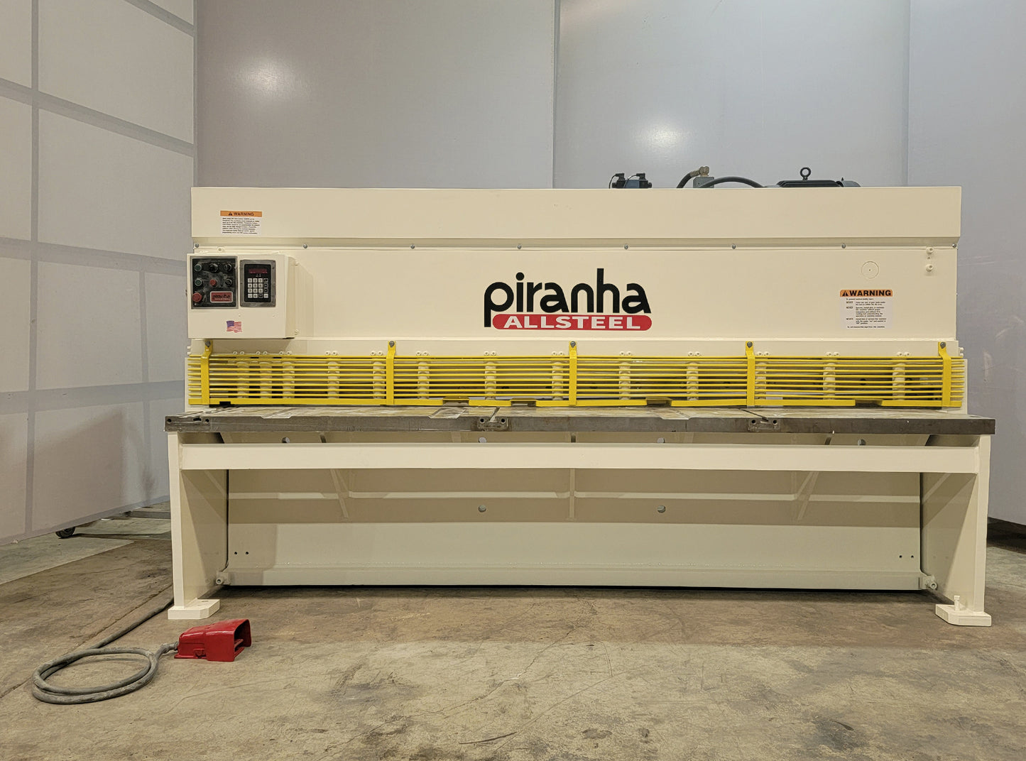 Piranha Allsteel M1/4-10 Shear 10' x 1/4"