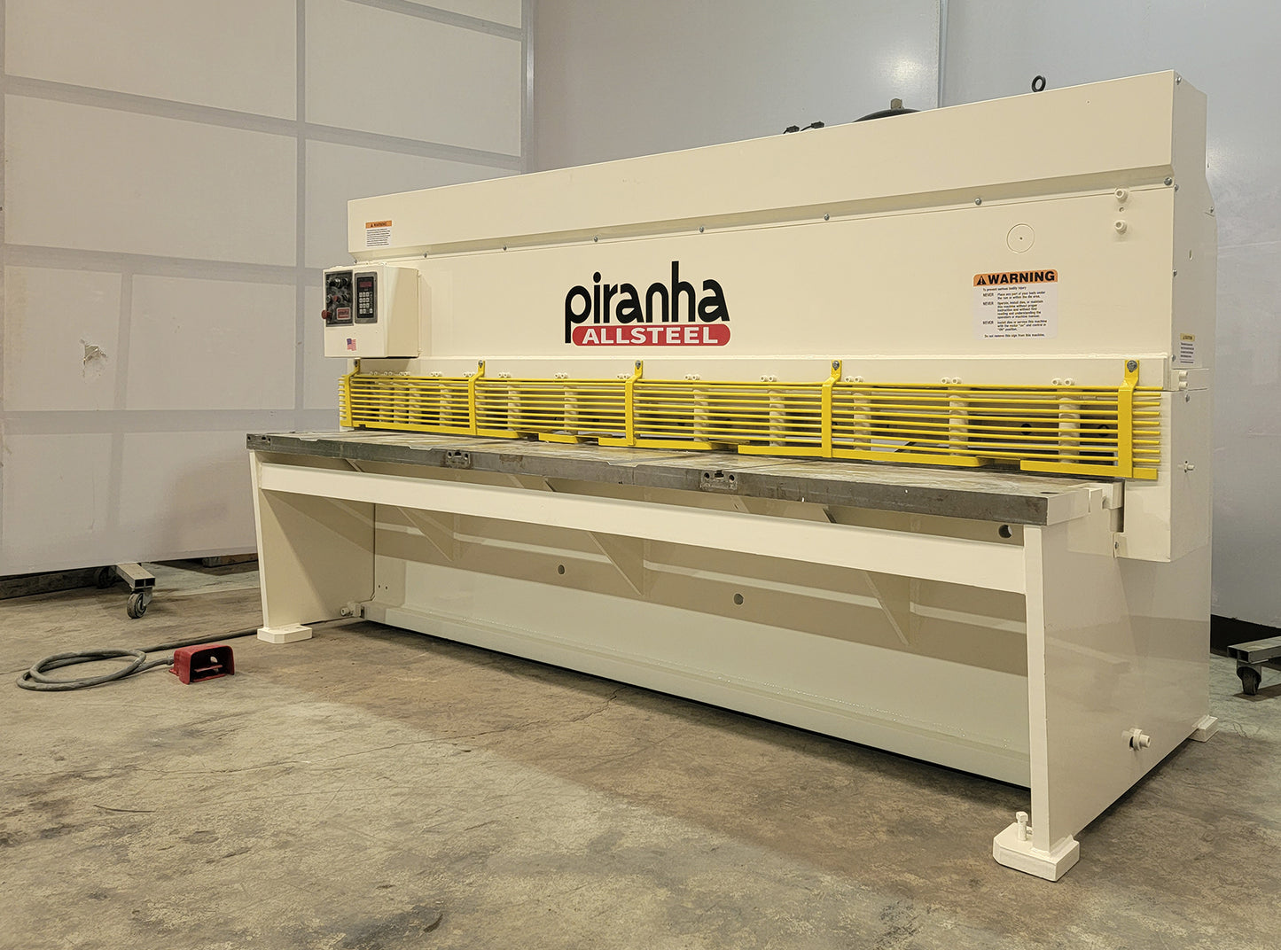 Piranha Allsteel M1/4-10 Shear 10' x 1/4"