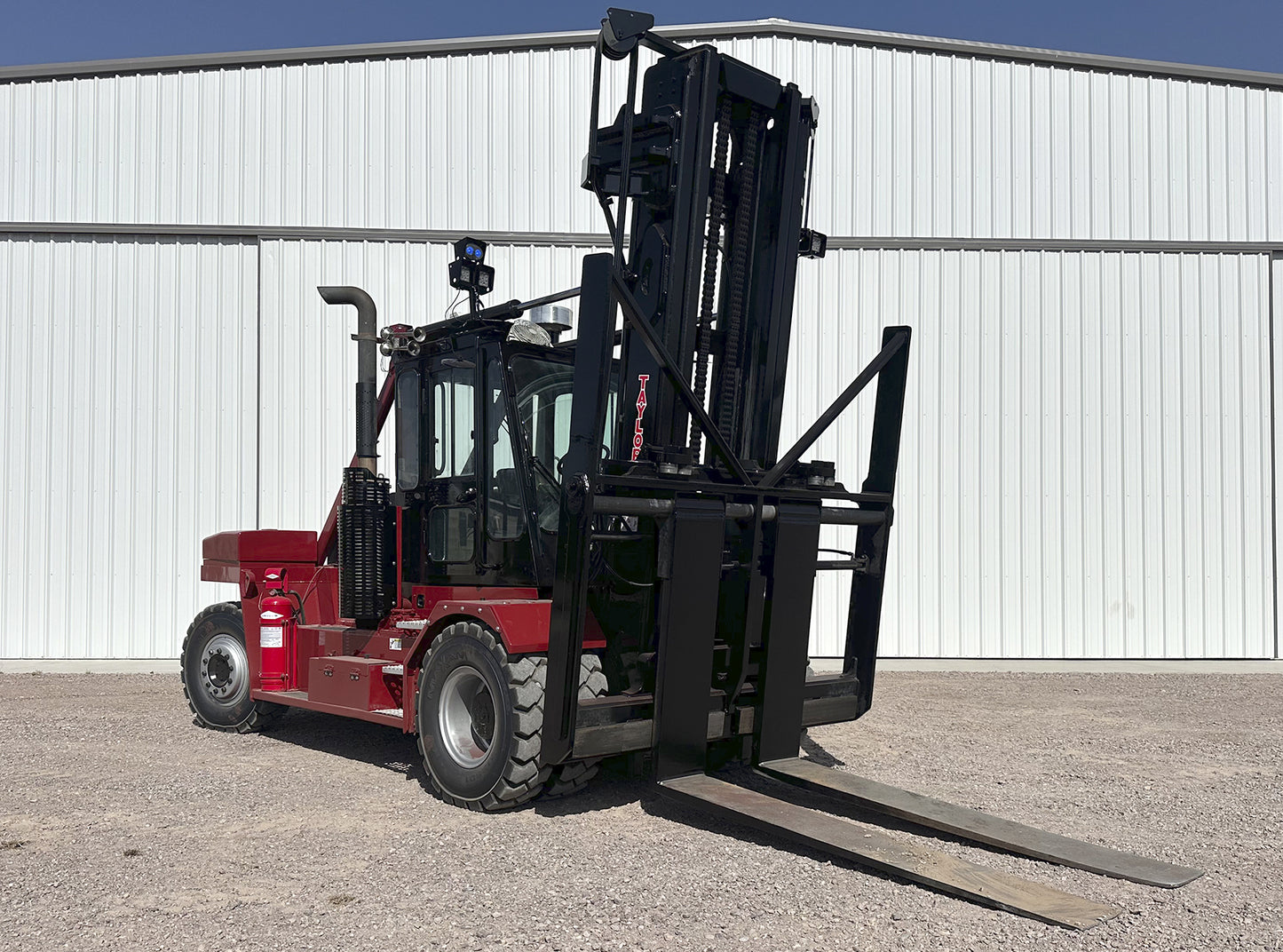 Taylor TXH350L Forklift 35,000lbs