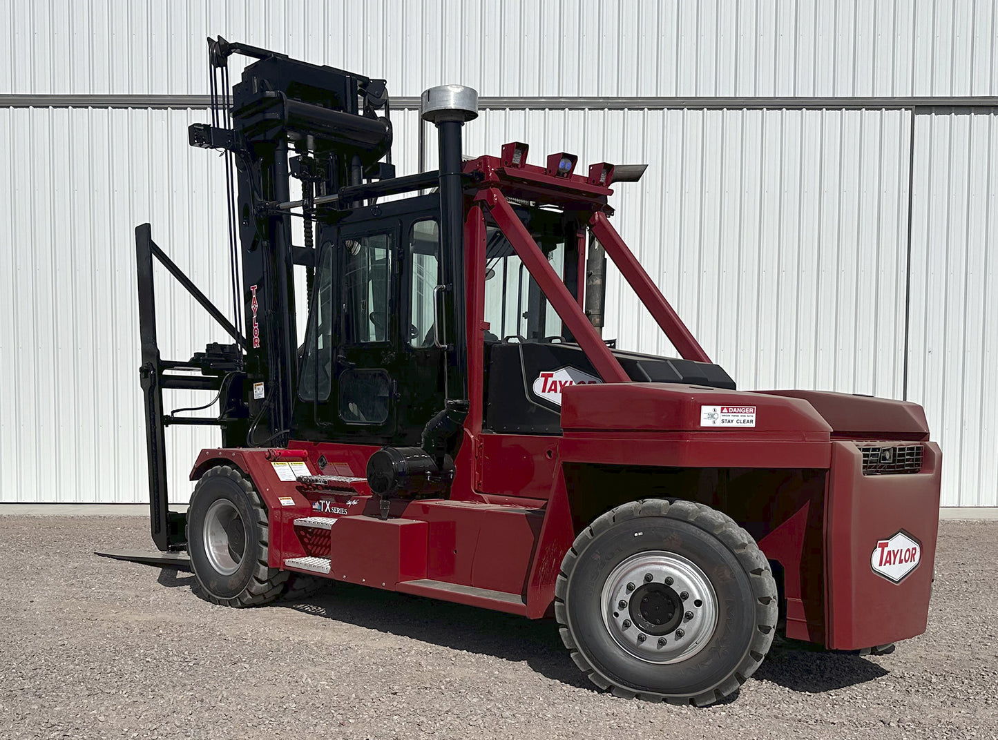 Taylor TXH350L Forklift 35,000lbs