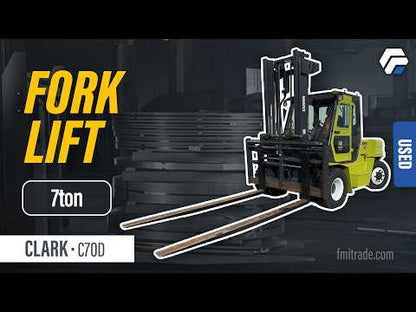 Clark C70D Forklift 7ton