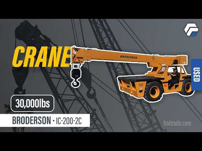 Broderson IC-200-2C Crane 30,000lbs