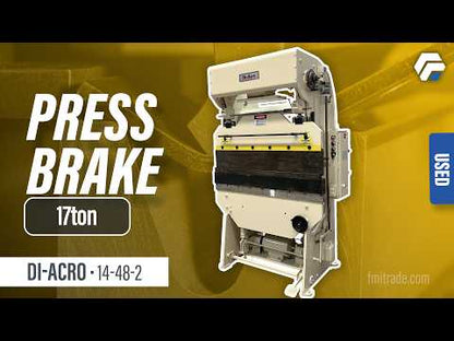 Di-Acro 14-48-2 Press Brake 17ton