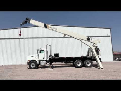 Peterbilt 335 Truck with National Crane 900A Crane