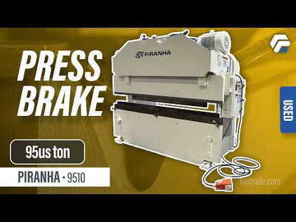 Piranha 9510 Press Brake 95us ton