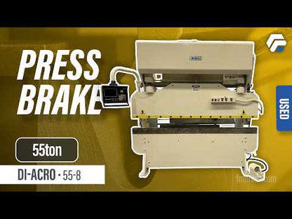 Di-Acro 55-8 Press Brake 55ton