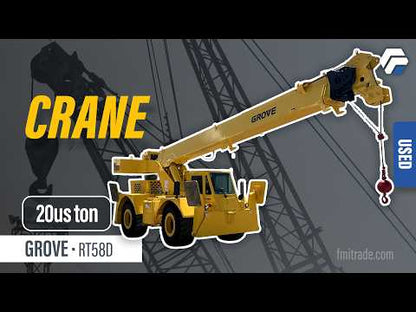 Grove RT58D Crane 20us ton