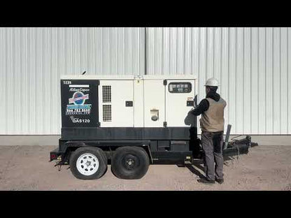 Atlas Copco QAS 120 JDS Generator 95KW